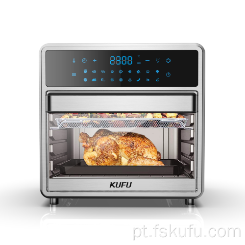 Forno de fritadeira de ar digital 15L 1700W para uso doméstico